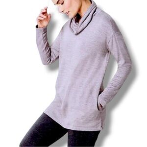 PureJill J Jill Tranquility Fleece Cowl Top XL Active Athleisure Lounge